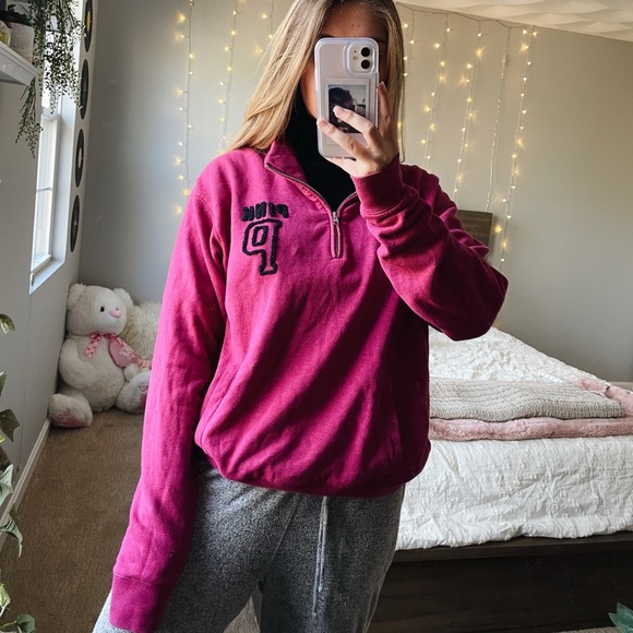 PINK Victoria's Secret Tops - 🤍PINK q-zip